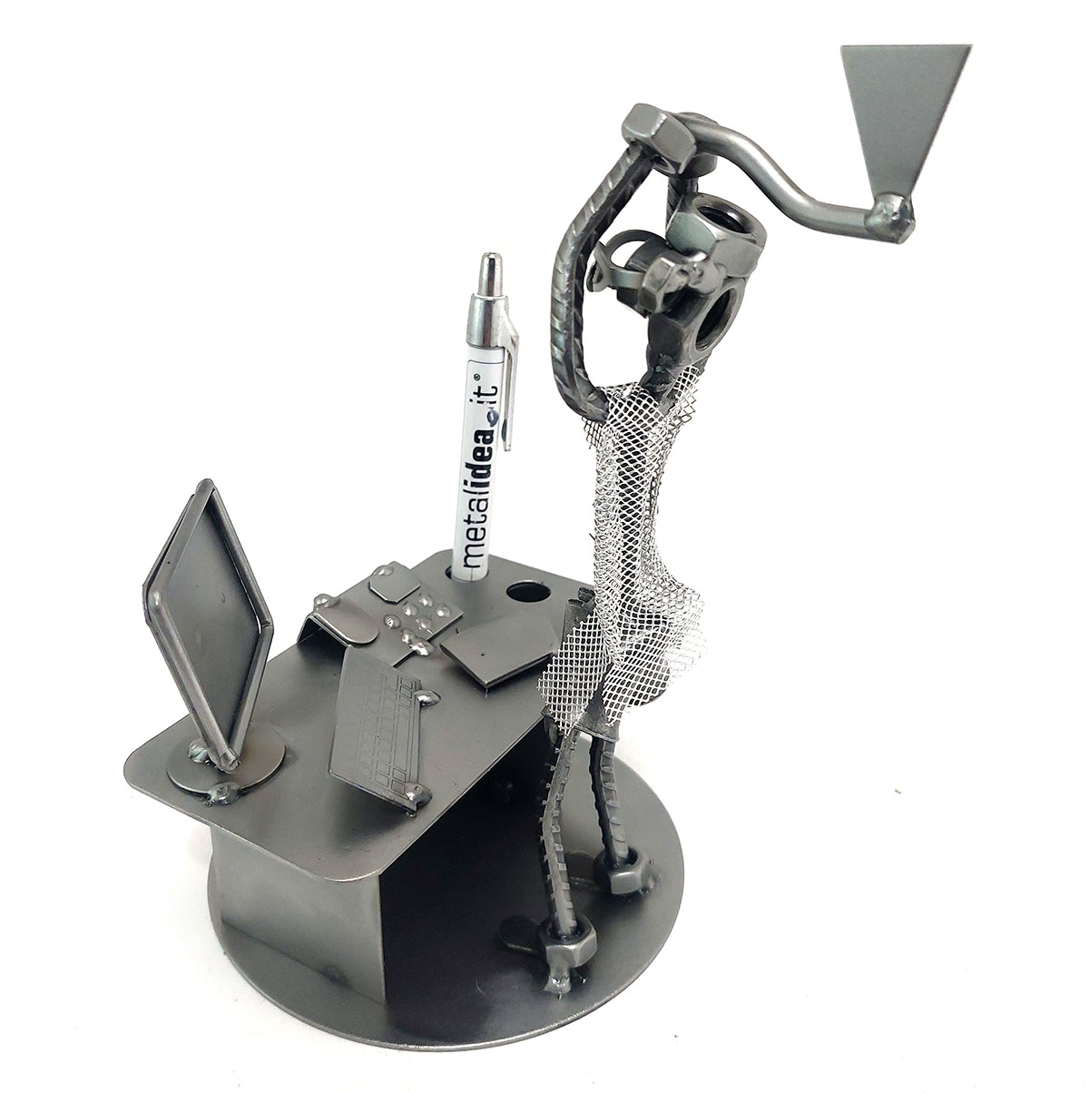 SCULTURA IMPIEGATO STRESSATO - immagine 3