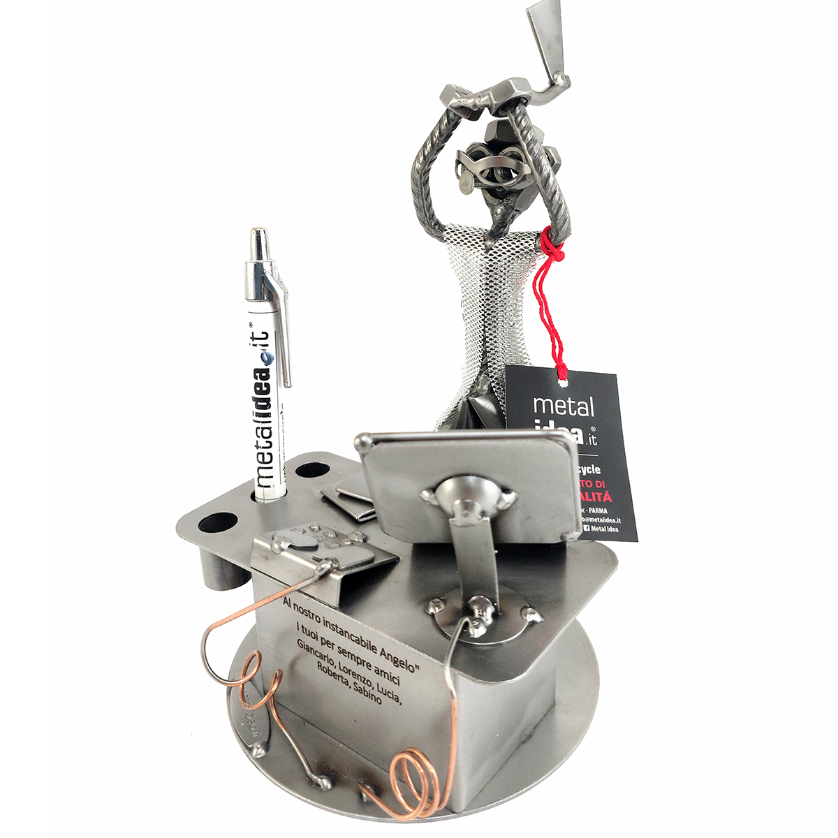stressato con personalizzazione metal idea.it