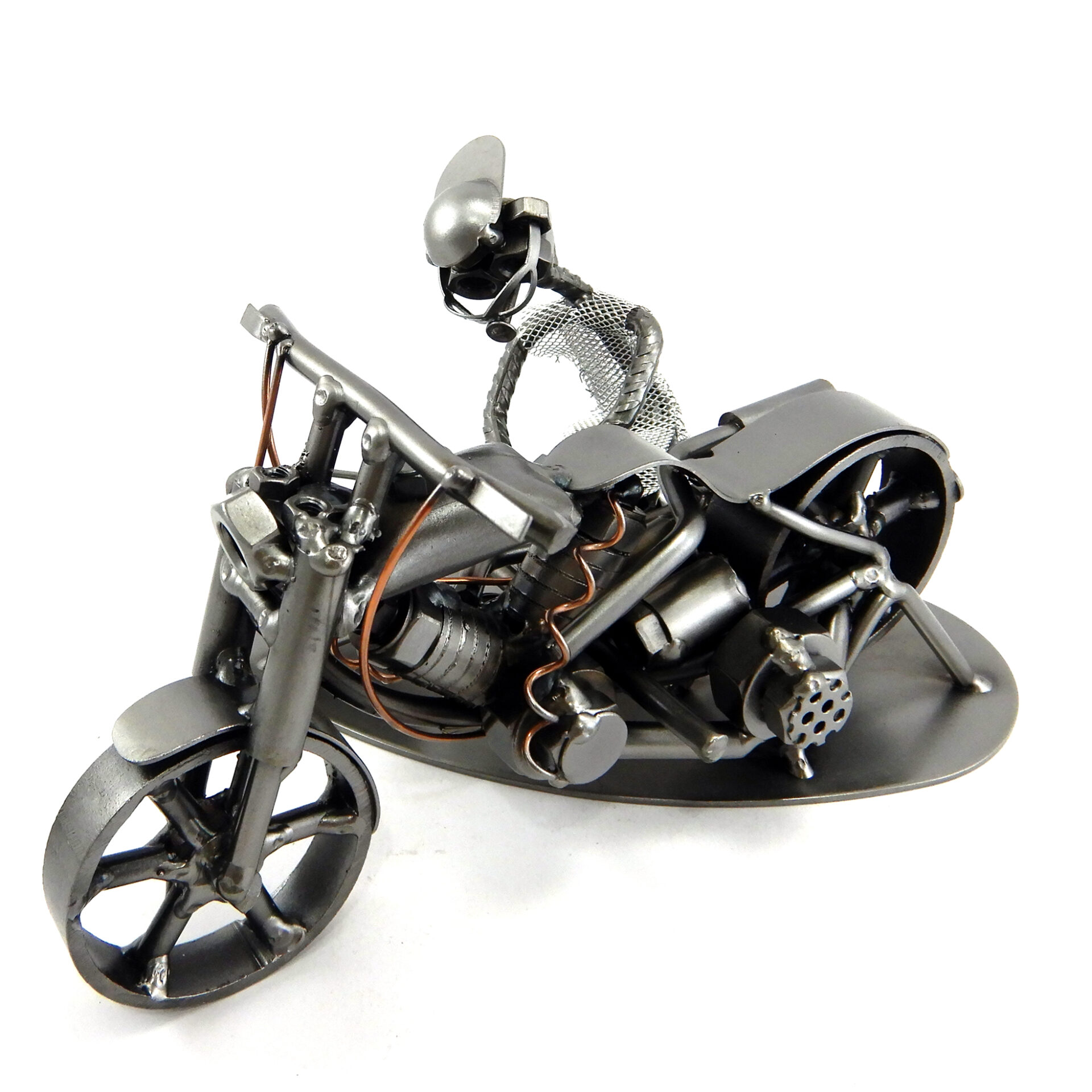 SCULTURA MECCANICO MOTO - immagine 4