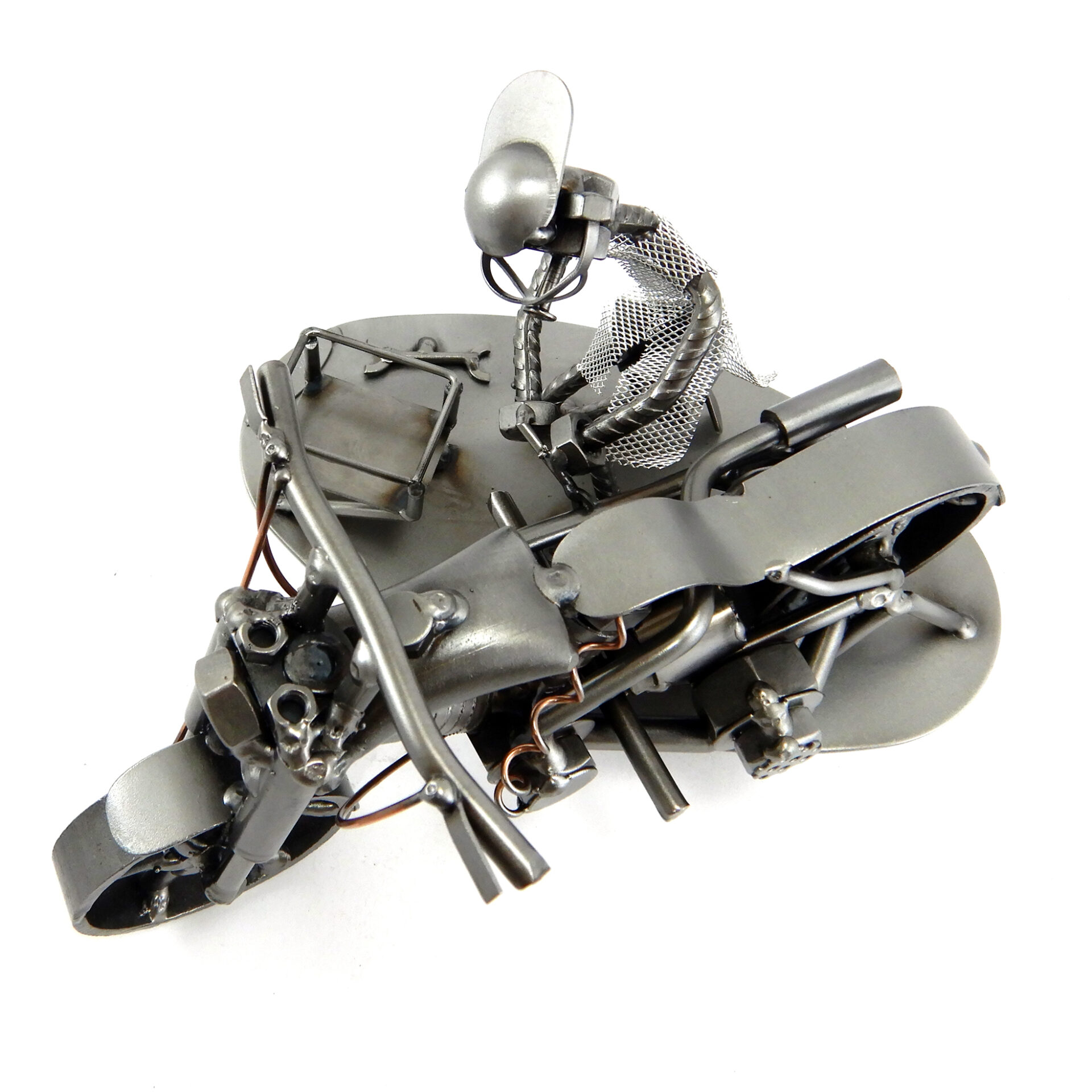 SCULTURA MECCANICO MOTO - immagine 6