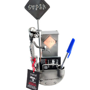 benzinaio con personalizzazione metal idea.it