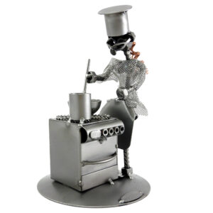 SCULTURA CUOCA CHEF - immagine 4
