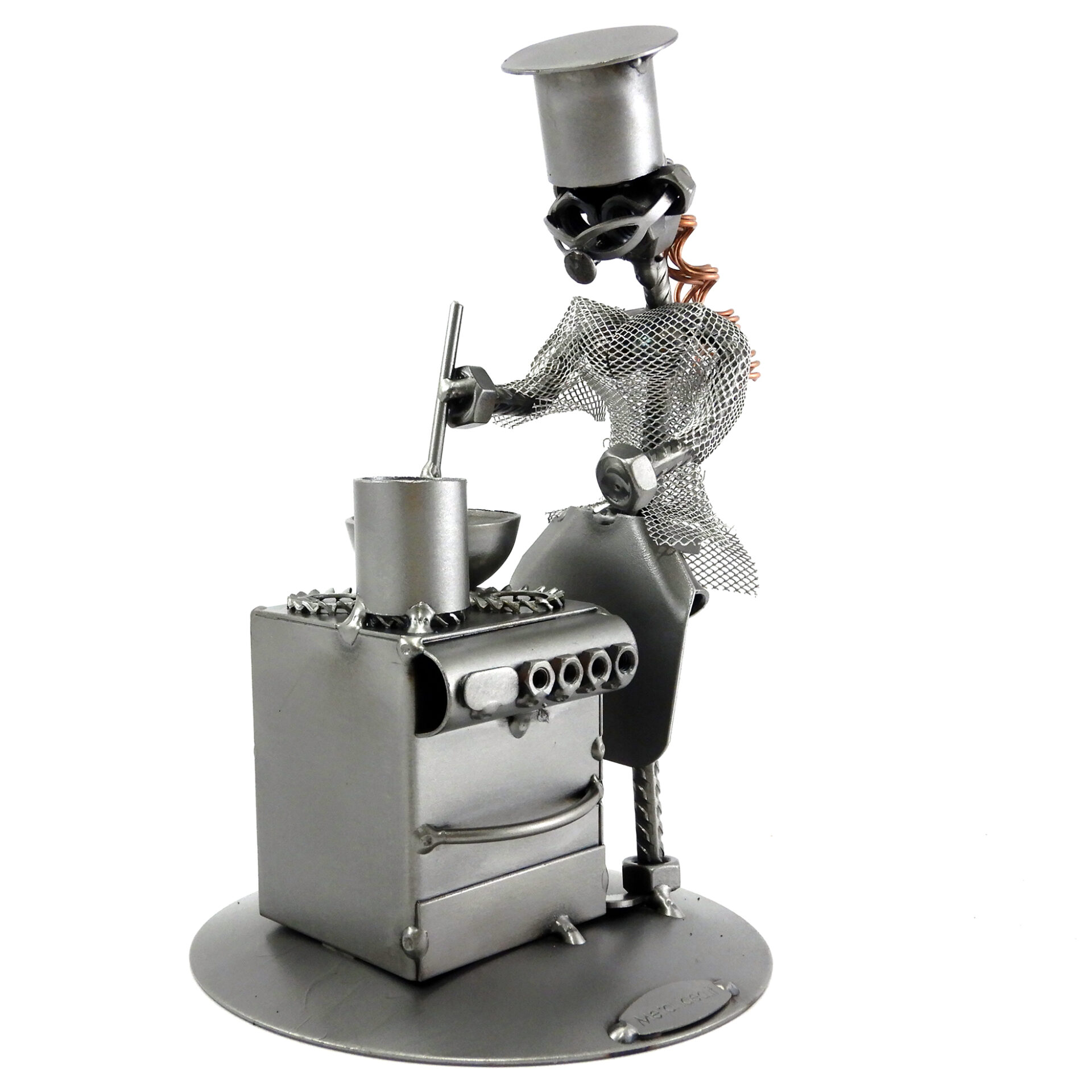 SCULTURA CUOCA CHEF - immagine 4