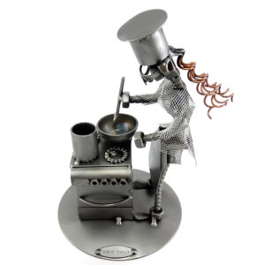 SCULTURA CUOCA CHEF - immagine 3