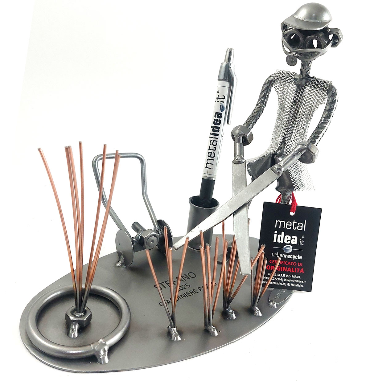 giardiniere con personalizzazioni metal idea.it