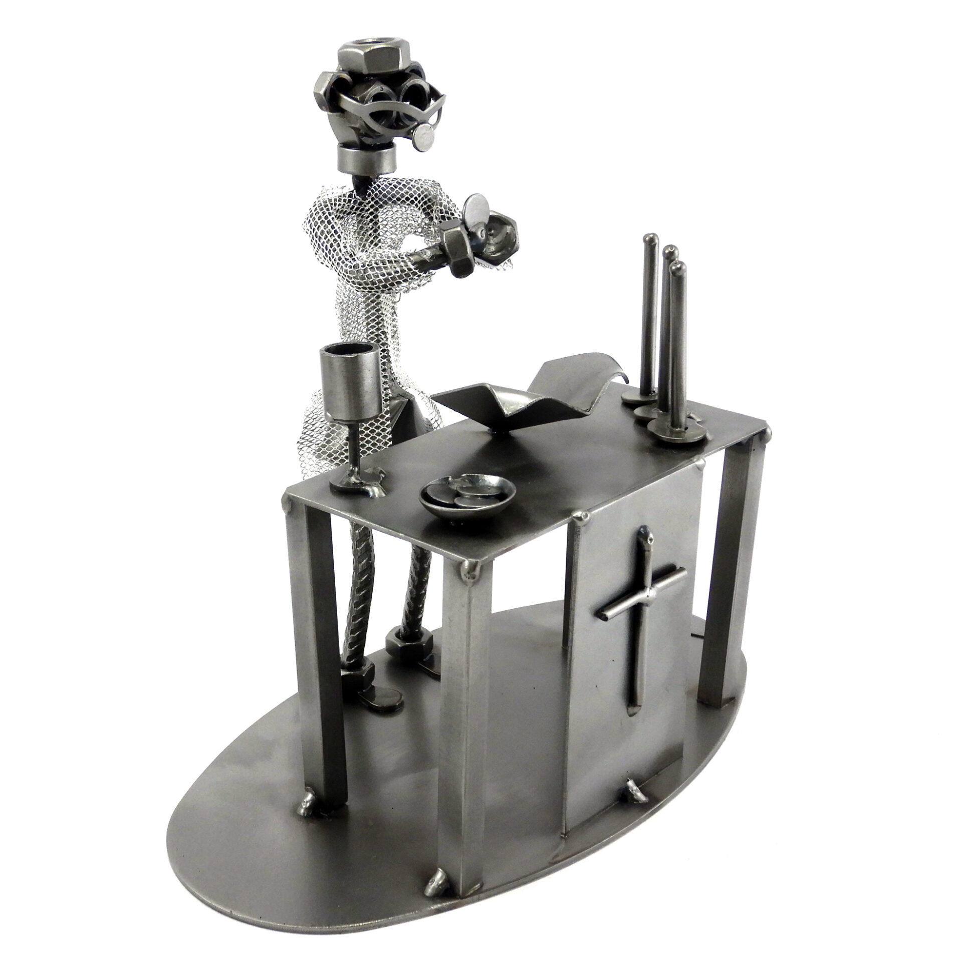 SCULTURA SACERDOTE - immagine 4