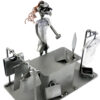 SCULTURA COMMESSA VENDITRICE NEGOZIO METAL IDEA.IT