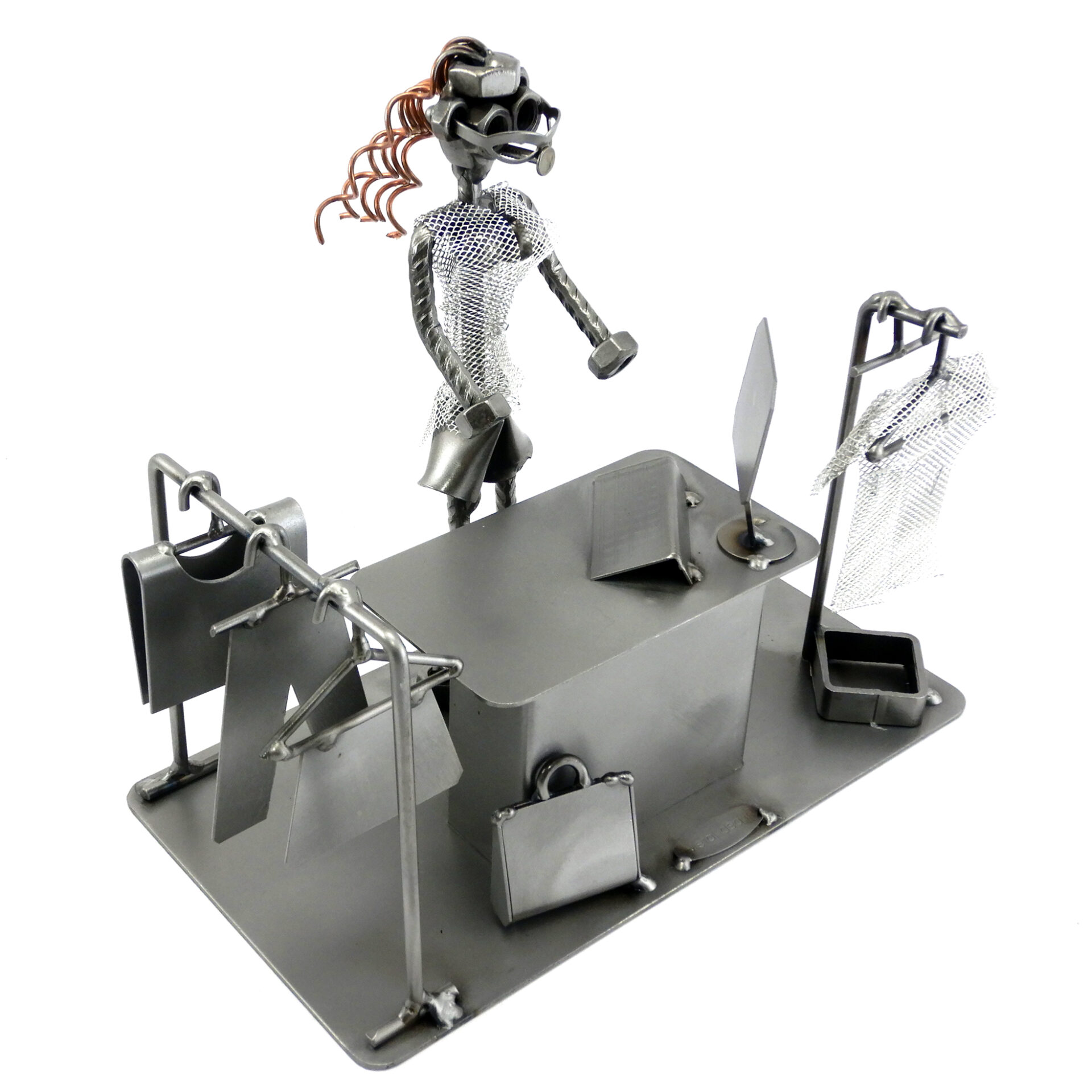 SCULTURA COMMESSA VENDITRICE - immagine 5