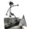 SCULTURA SNOWBOARD METAL IDEA.IT