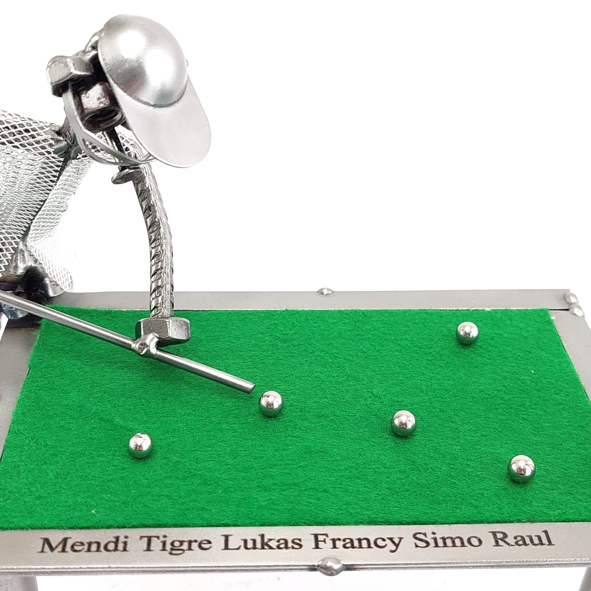biliardo con personalizzazione metal idea.it