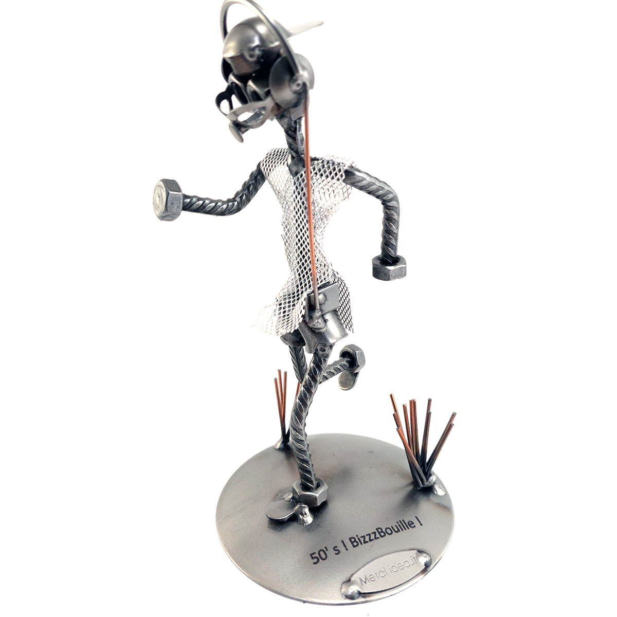 podista con personalizzazioni metal idea.it