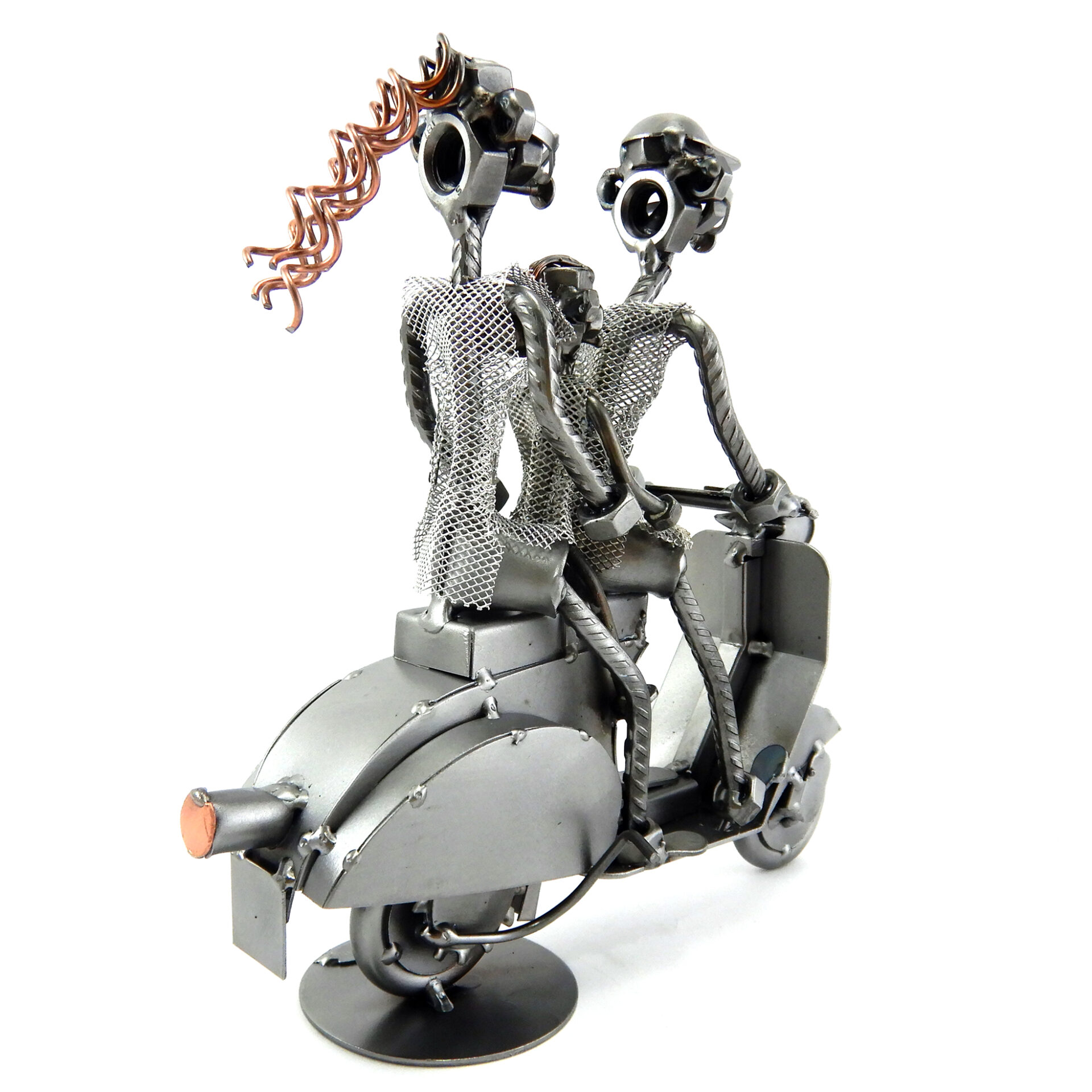 SCULTURA VESPA CON FAMIGLIA - immagine 4