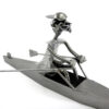 SCULTURA CANOTTAGGIO CANOISTA METAL IDEA.IT