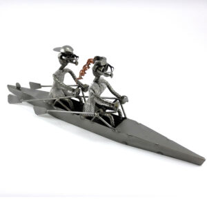 SCULTURA CANOTTAGGIO di COPPIA - immagine 3