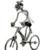 CICLISTA MOUNTAIN BIKE METAL IDEA.IT