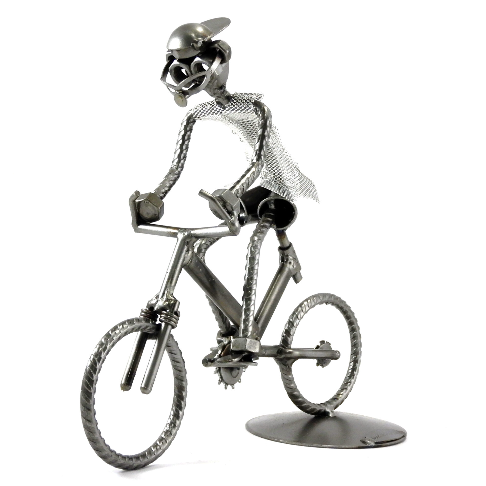 SCULTURA CICLISTA MOUNTAIN BIKE - immagine 4