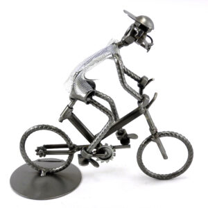 SCULTURA CICLISTA MOUNTAIN BIKE - immagine 5