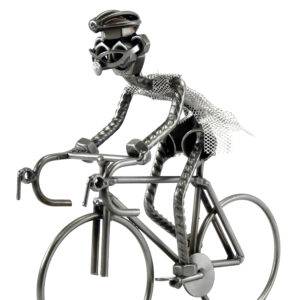 CICLISTA DA CORSA METAL IDEA.IT