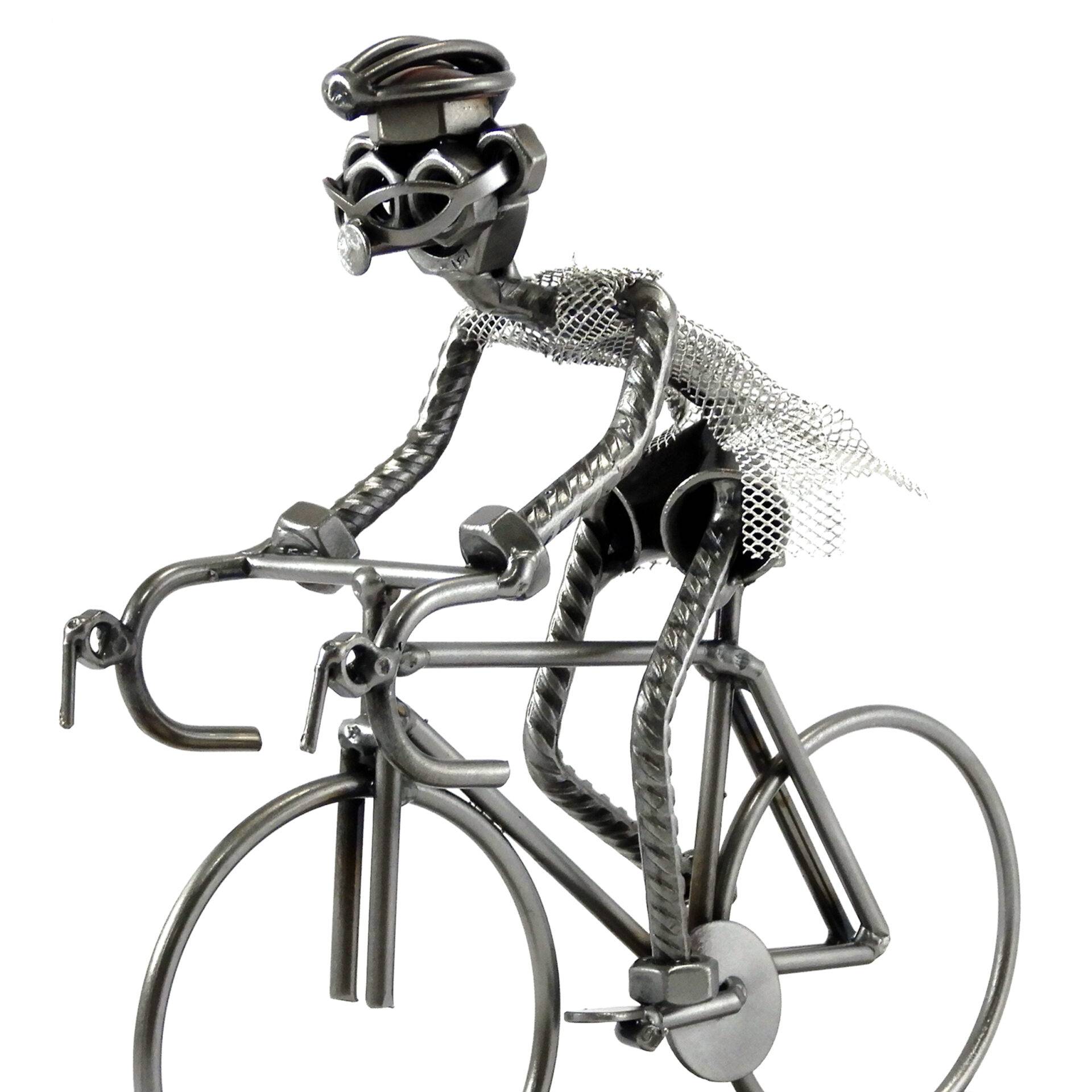 CICLISTA DA CORSA METAL IDEA.IT