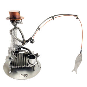 pescatore con personalizzazione metal idea.it