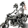 COPPIA SU MOTO DA CORSA METAL IDEA.IT