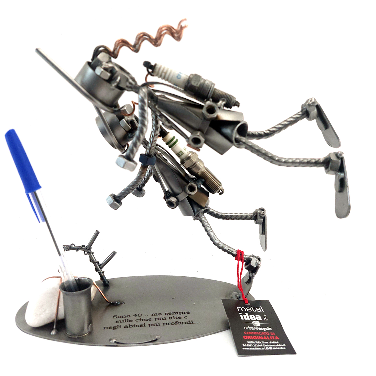 SCULTURA COPPIA DI SUB - immagine 10
