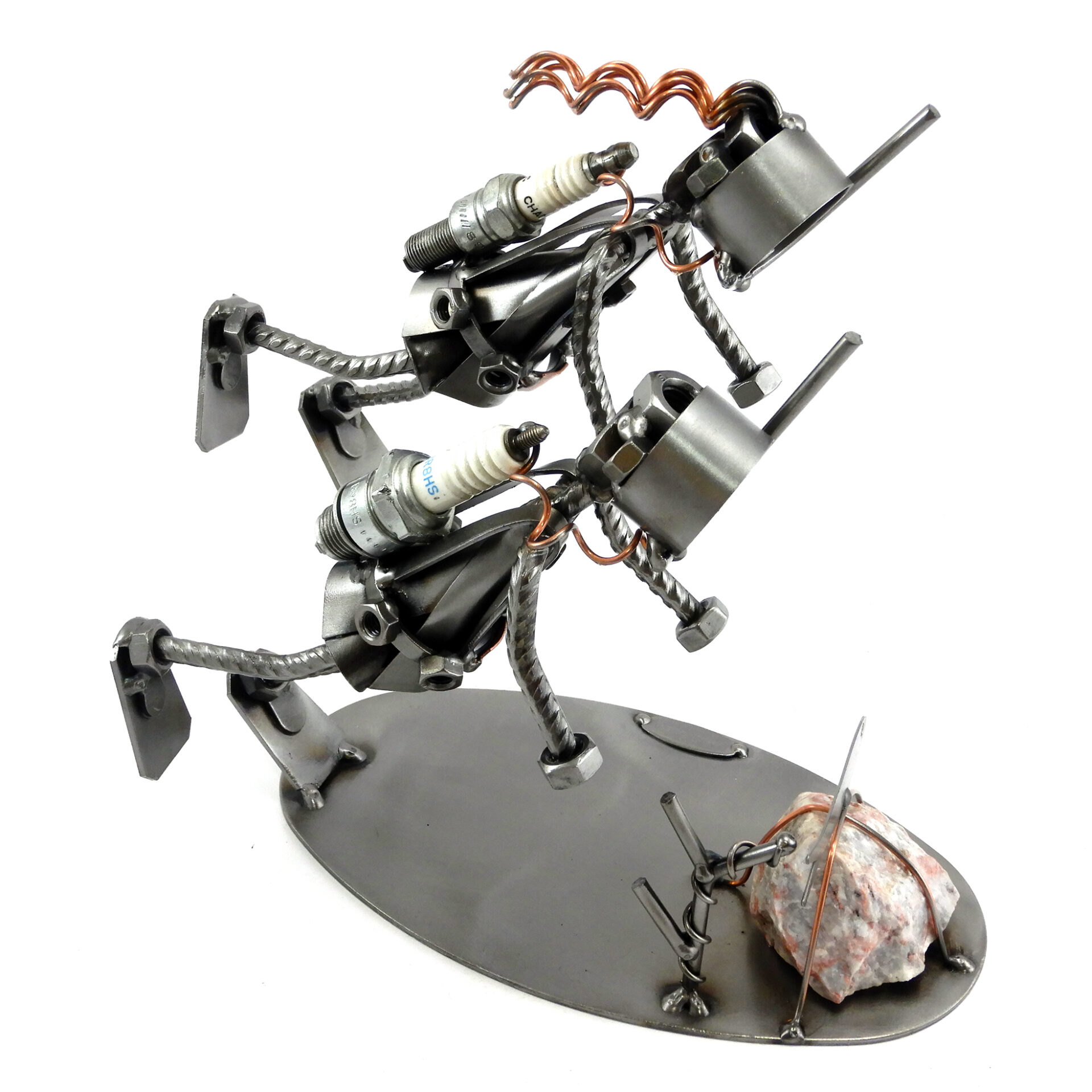 SCULTURA COPPIA DI SUB - immagine 4