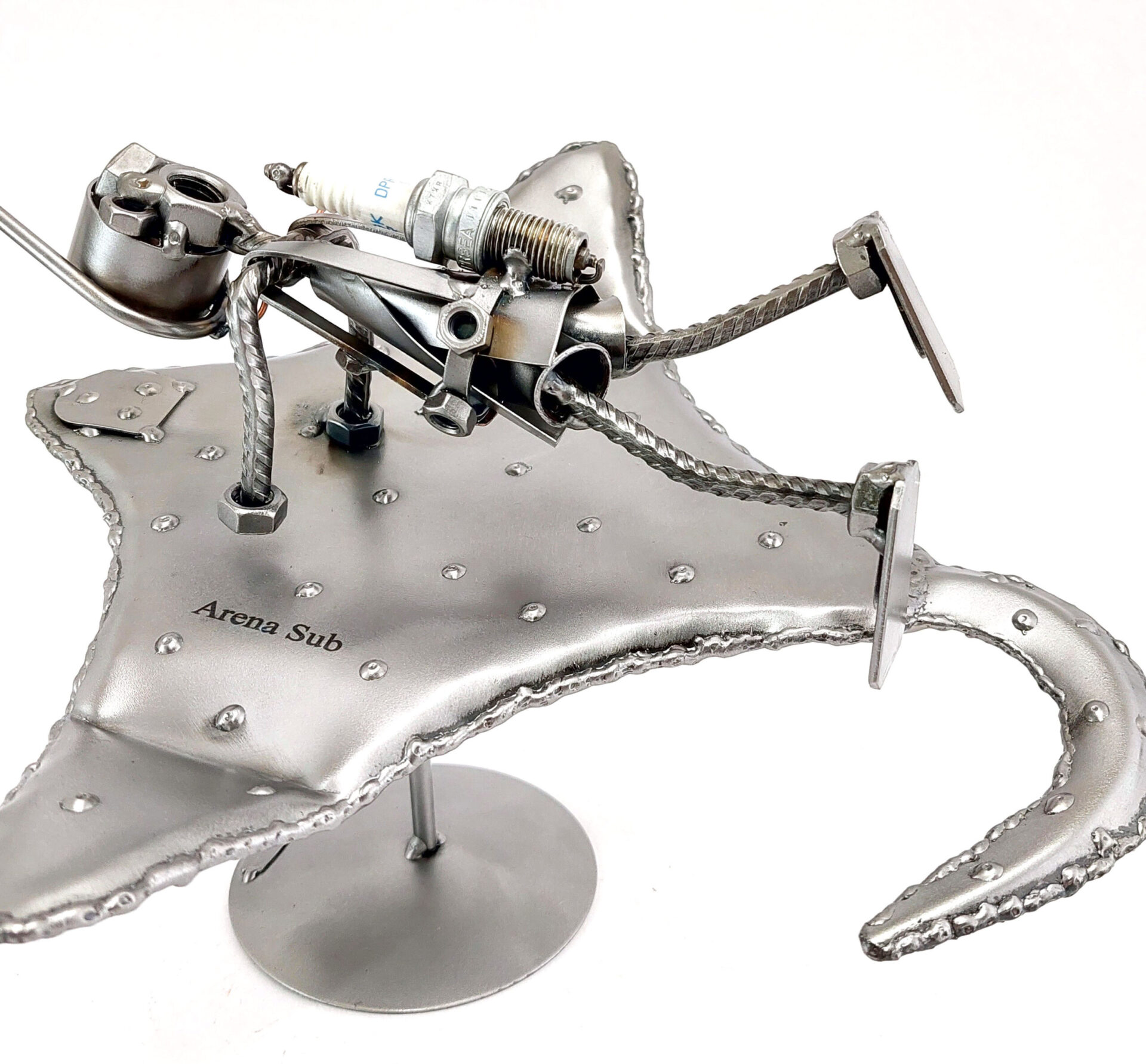 sub con manta incisione metal idea.it