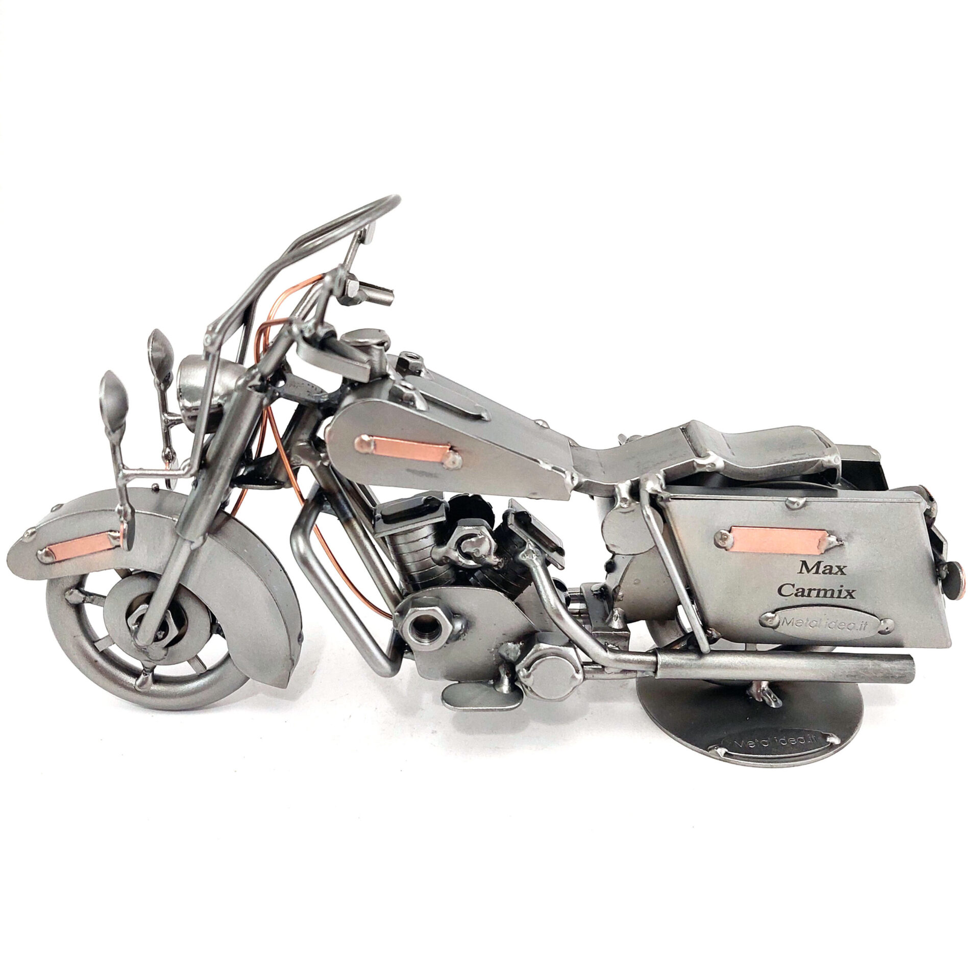 Harley con incisione metal idea.it