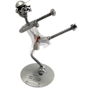 KARATE CON PERSONALIZZAZIONE METAL IDEA.IT