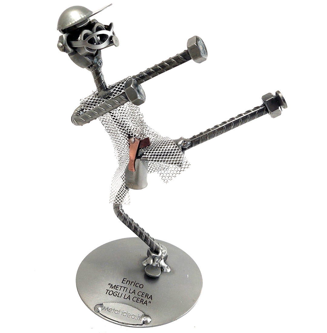 KARATE CON PERSONALIZZAZIONE METAL IDEA.IT