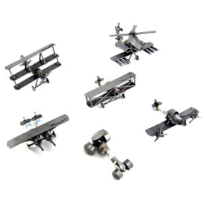 SCULTURA AUTO MINI FORMULA su BASE - immagine 6