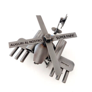 elicottero con personalizzazione metal idea.it