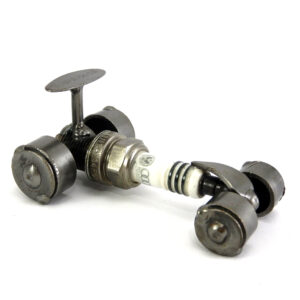 SCULTURA AUTO MINI FORMULA 1 AUTO MINI F1 METAL IDEA.IT