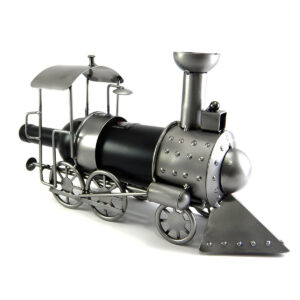 LOCOMOTIVA PORTA BOTTIGLIA METAL IDEA.IT