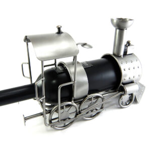 SCULTURA PORTA BOTTIGLIA LOCOMOTIVA - immagine 4