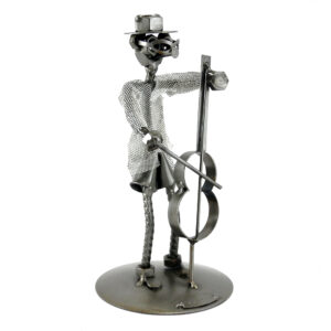 Alternative view of SCULTURA CONTRABBASSISTA