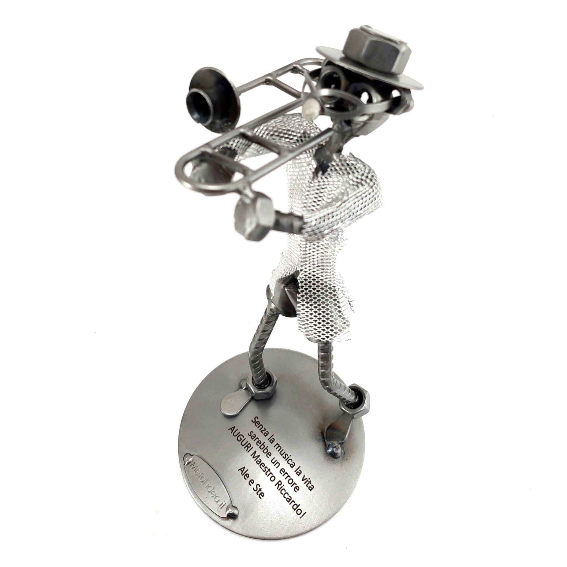 trombonista con personalizzazioni