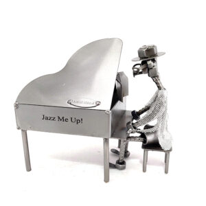 pianista con personalizzazione metal idea.it
