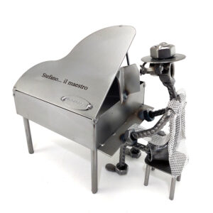 pianista con personalizzazione metal ida.it