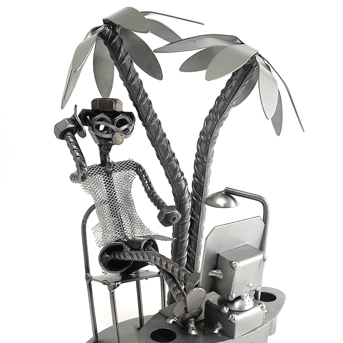IMPIEGATO IN VACANZA TRAVEL OFFICE METAL IDEA.IT