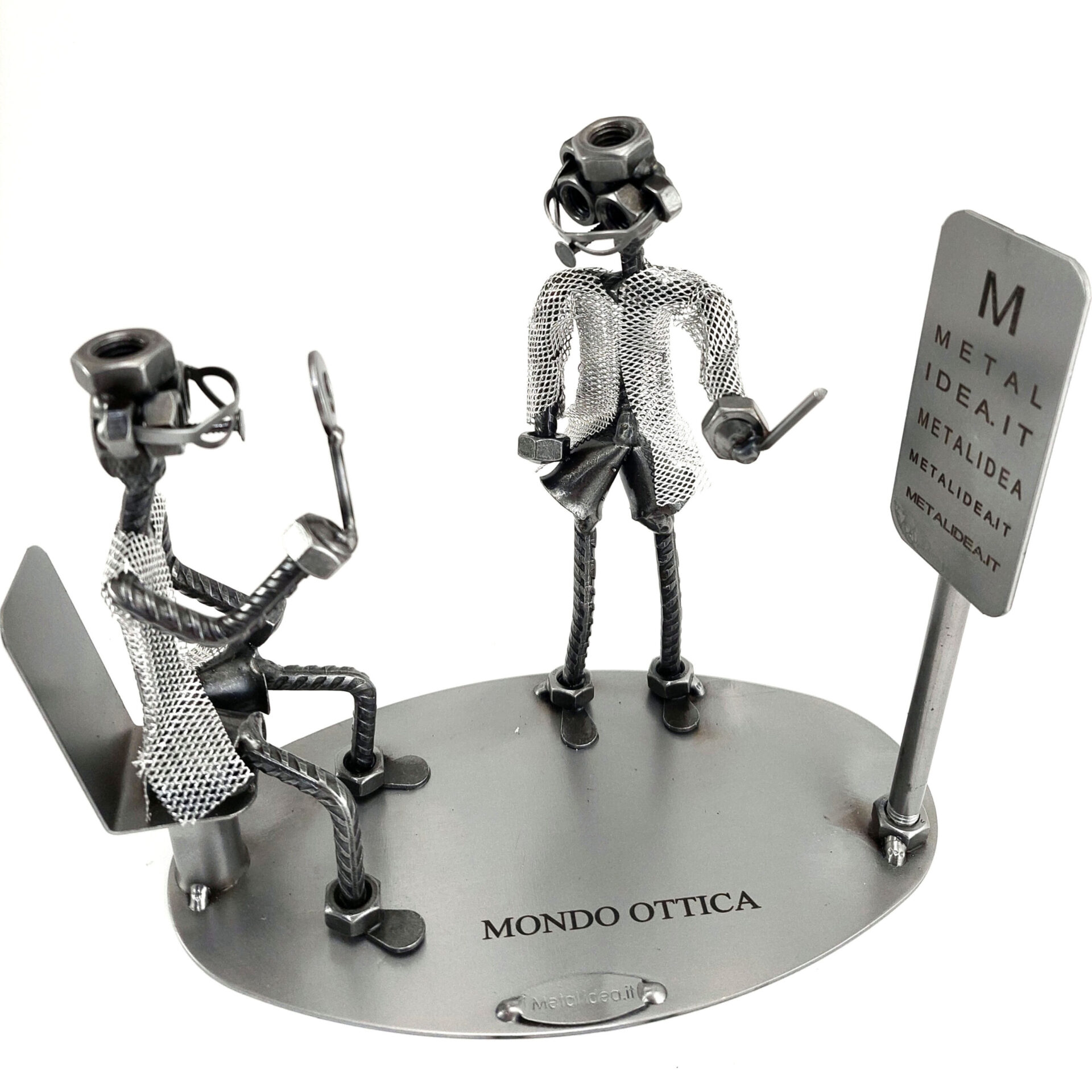 ottico con incisione metal idea.it