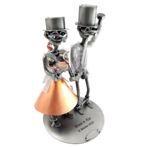 sposi con personalizzazione metal idea.it