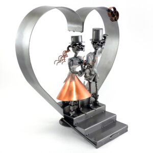 SCULTURA SPOSI con CUORE - immagine 6