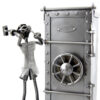 SALVADANAIO CASSAFORTE METAL IDEA.IT