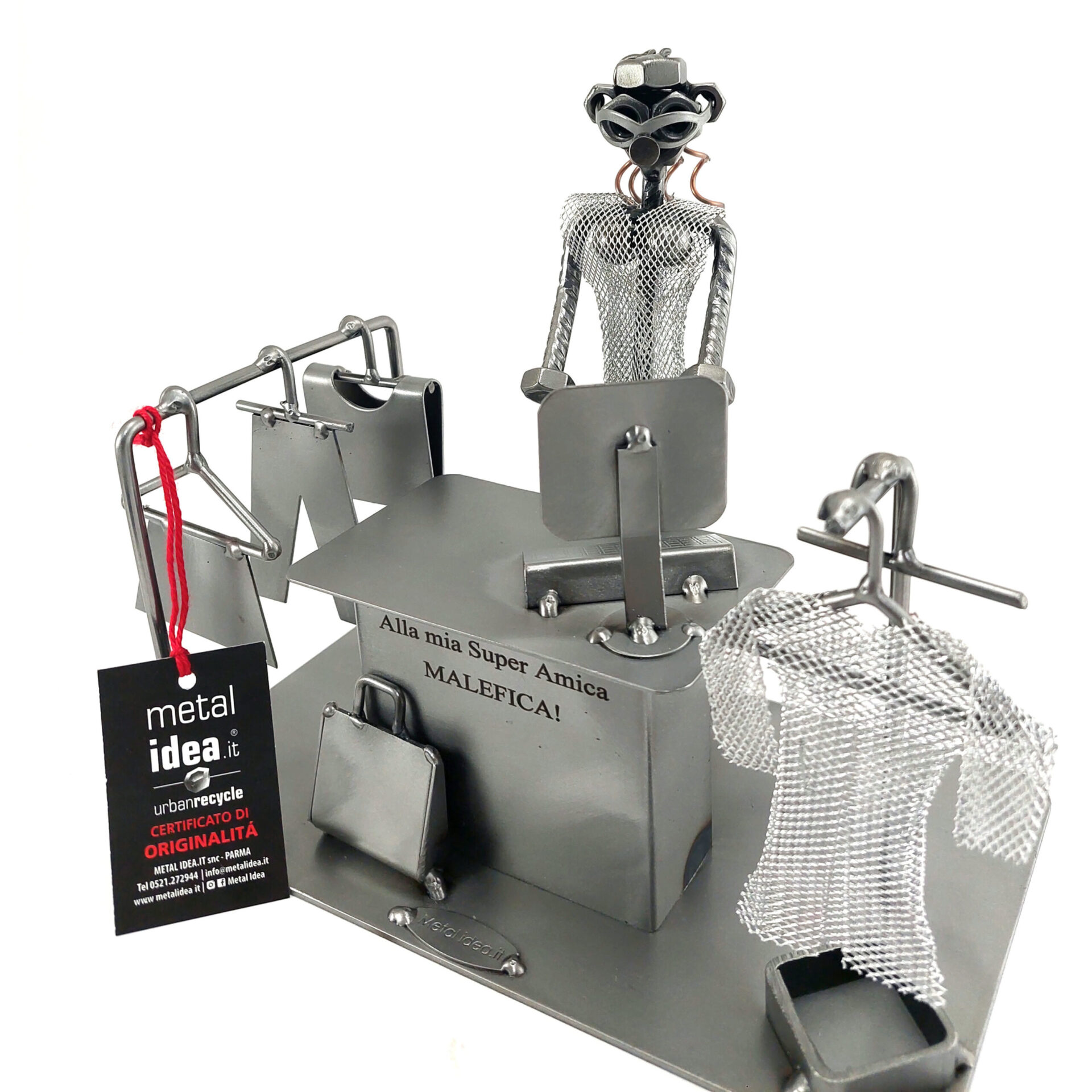 commessa con personalizzazione metal idea.it