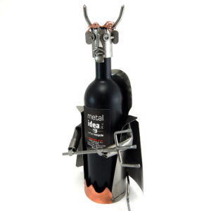 SCULTURA PORTA BOTTIGLIA DIAVOLO - immagine 3