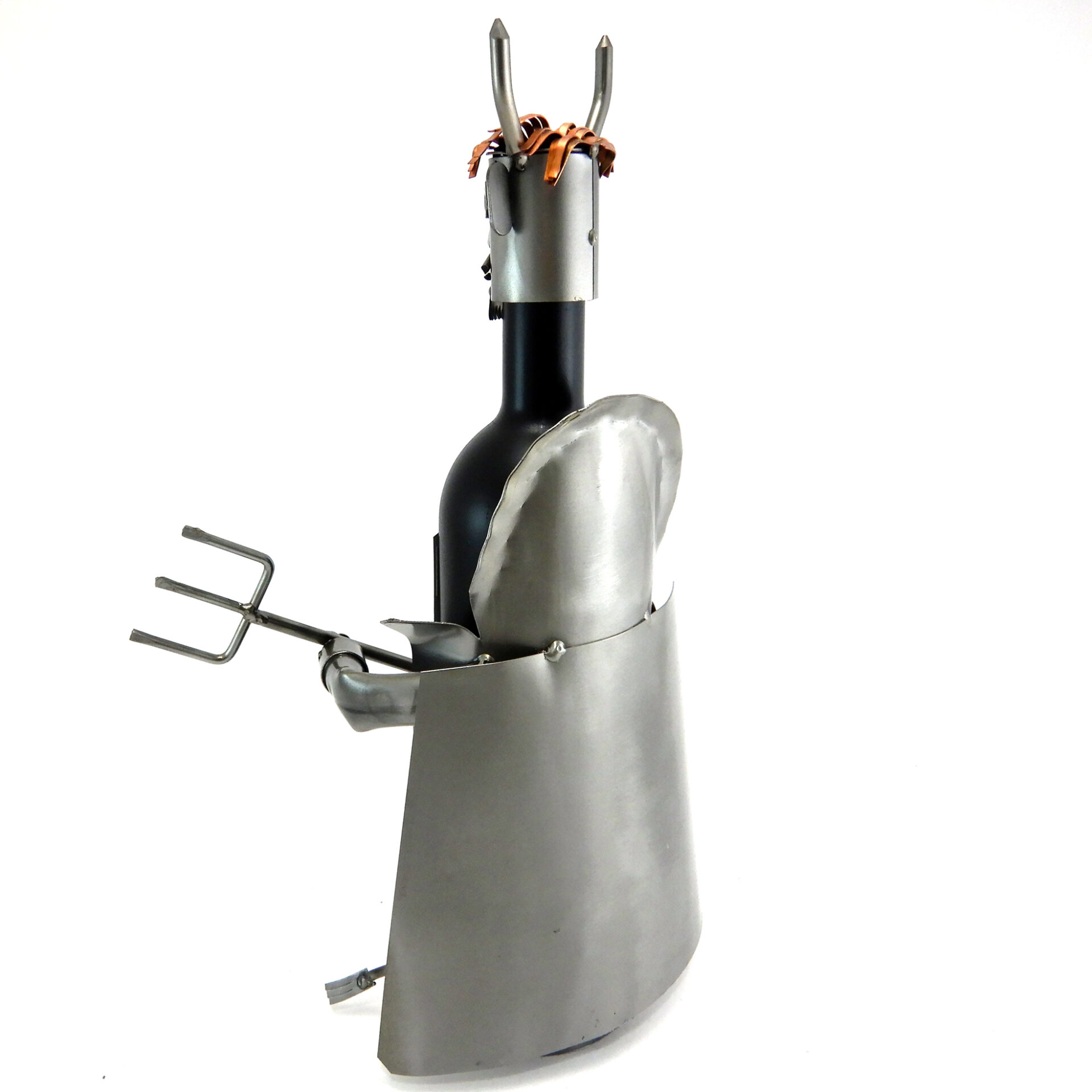 SCULTURA PORTA BOTTIGLIA DIAVOLO - immagine 4