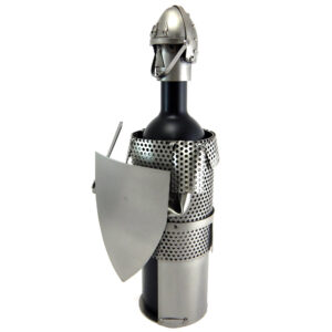 SCULTURA PORTA BOTTIGLIA CAVALIERE FINALBORGO - immagine 3