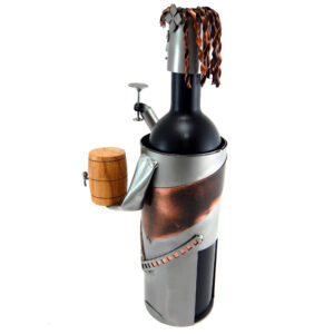 SCULTURA PORTA BOTTIGLIA BACCO - immagine 5